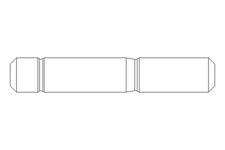 双头螺栓 M10x50 A2 DIN938