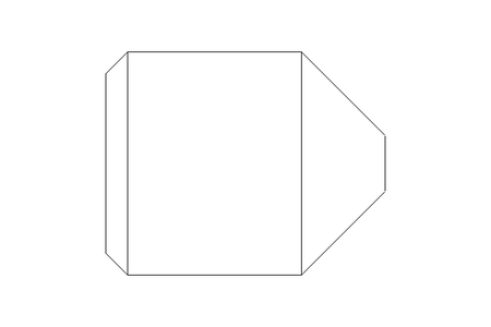 Parafuso sem cabeça M8x10 A2 DIN914