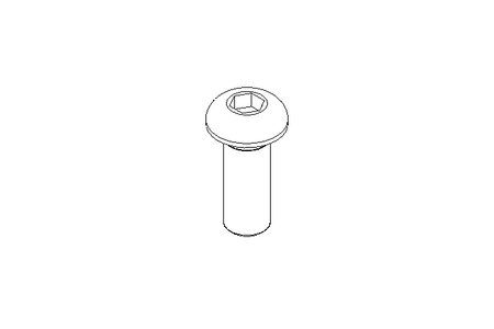 Flat head screw M6x16 ISO7380