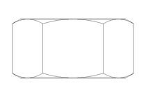 Dado esagonale M36x1,5 A2 ISO4032