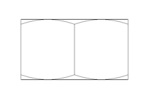 Dado esagonale M36x1,5 A2 ISO4032