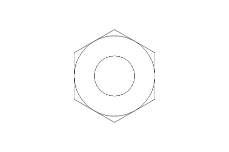 Tuerca hexagonal M6 A2 DIN982