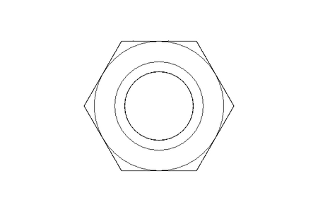Tuerca hexagonal M12 St-Zn DIN982