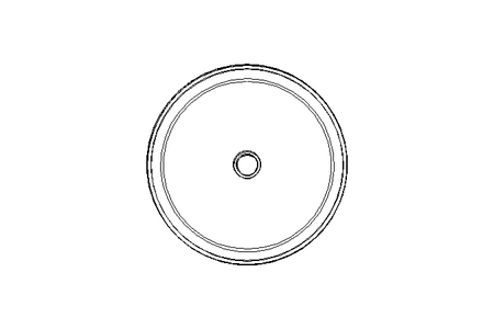 Cobertura cega DN100 CNS DIN 11851