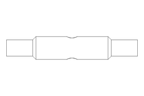 Turnbuckle sleeve M12 St-Zn DIN1478