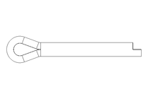 Cotter pin ISO1234 3.2x20 A2