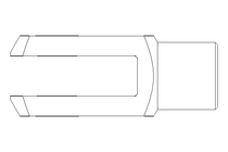 Gabelkopf G12x24